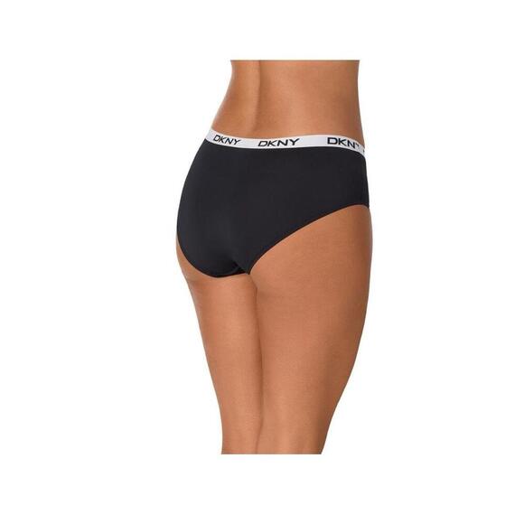 NWT DKNY Underwear Womens Medium Blue Grey Pink Black Microfiber 4Packi - Picture 4 of 6